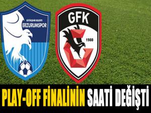 Spor Toto 1. Lig Play-Off Final maçının başlama saati değişti 