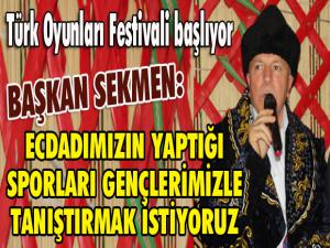Türk Oyunları Festivali basın lansmanı gerçekleştirildi 