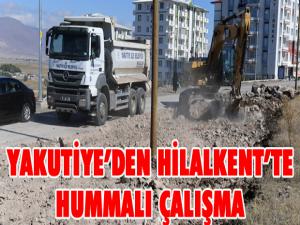 Yakutiye Belediyesi, Hilalkent için çalışıyor