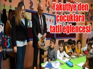 Yakutiye'den çocuklara tatil eğlencesi 