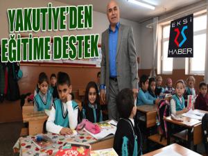 Yakutiye'den eğitime destek