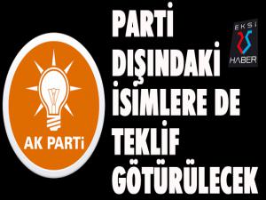 Yerel seçimler için AK Parti dışından adaylara teklif götürülecek