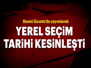 YSKdan Mahalli İdareler Seçimine ilişkin karar