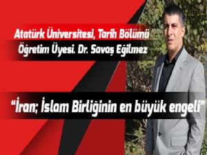 Atatürk Üniversitesi, Tarih Bölümü Öğretim Üyesi. Dr. Savaş Eğilmez: