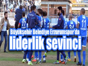 Büyükşehir Belediye Erzurumspor'da liderlik sevinci