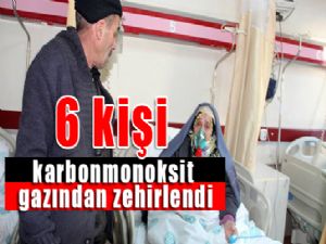 Erzurum'da 6 kişi karbonmonoksit gazından zehirlendi