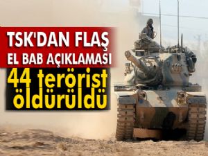 TSK'dan flaş El Bab açıklaması