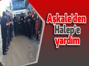 Aşkale'den Halep'e yardım