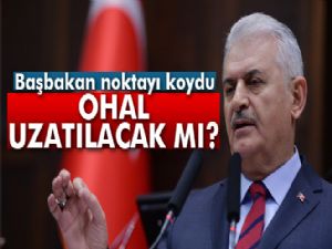 Başbakan Yıldırım'dan OHAL açıklaması