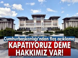 Kalın: 'İncirlik'i kapatıyoruz deme hakkımız var'