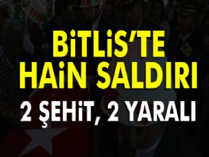 Bitlis'te çatışma: 2 şehit, 2 yaralı