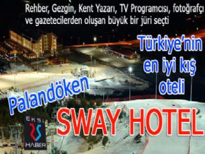 Büyük bir jüri seçti: Türkiye'nin en iyi kış oteli: Sway Hotel