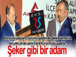 Şeker gibi bir adam: Ali Şeker...