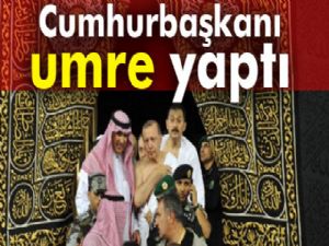 Cumhurbaşkanı Erdoğan umre yaptı