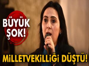 HDP Eş Genel Başkanı Figen Yüksekdağ'ın milletvekilliği düştü