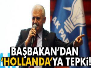 Başbakan'dan Hollanda'ya tepki