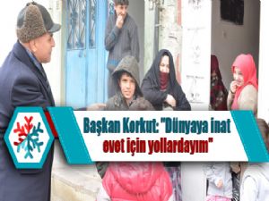 Başkan Korkut: 