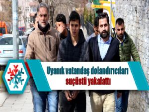 Uyanık vatandaş dolandırıcıları suçüstü yakalattı