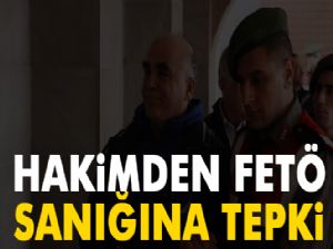 Hakimden Fetullah Gülen'e 'hoca' diyen sanığa tepki