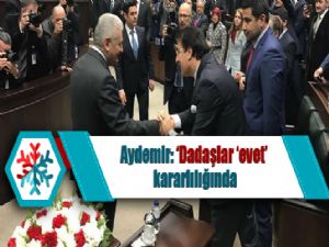 Aydemir: 'Dadaşlar 'evet' kararlılığında