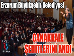 Büyükşehir Çanakkale Şehitleri'ni andı