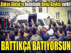 Bakan Akdağ'dan Deniz Baykal'a: Battıkça batıyorsun!