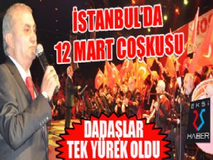 Dadaşlar, İstanbul'dan dünyaya Türk bayraklı Milli Birlik mesajı verdi