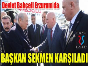 Başkan Sekmen karşıladı...