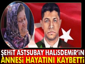 Şehit Astsubay Ömer Halisdemir'in annesi hayatını kaybetti