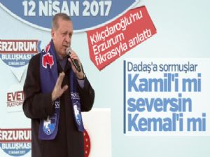 Erdoğan'dan Kılıçdaroğlu'na fıkralı gönderme