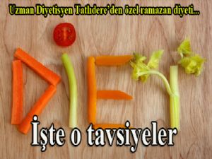 Ramazan'da kilo almayın...