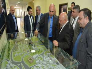Hak İş Sendikası Genel Başkanı Mahmut Arslan'dan Başkan Korkut'a ziyaret...