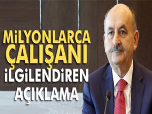 Bakan Müezzinoğlu'ndan kıdem tazminatı açıklaması