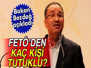 Adalet Bakanı Bozdağ: 