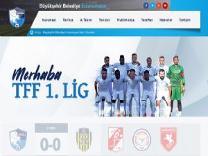 B.B. Erzurumspor'un resmi web sitesi yayında