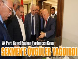 Ak Parti Genel Başkan Yardımcısı Kaya, Büyükşehir'i ziyaret etti