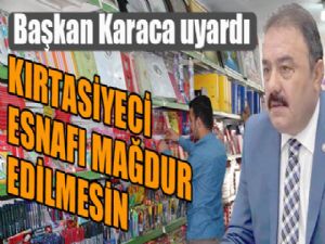 Karaca uyardı; 