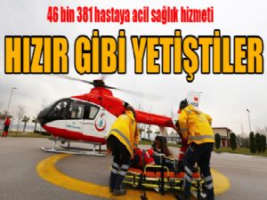 Erzurum 112 acil sağlık ekipleri şifa dağıtıyor