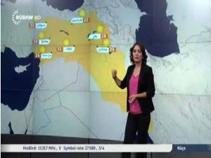 Barzani'nin televizyonunda Erzurum Kürdistan sınırları içinde yer aldı...