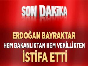 Flaş... Hem bakanlıktan hem de vekillikten istifa etti!