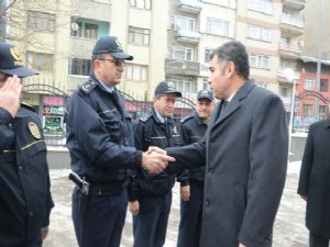 Erzurum Emniyet Müdürü Karabörk göreve başladı...