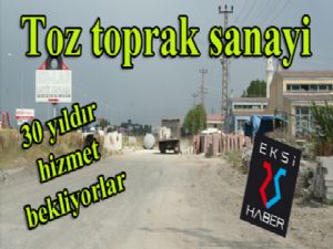 Toz toprak sanayi...