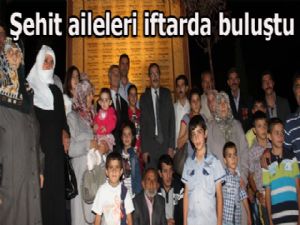 Palandöken Belediyesi'nden şehit ailelerine iftar yemeği...