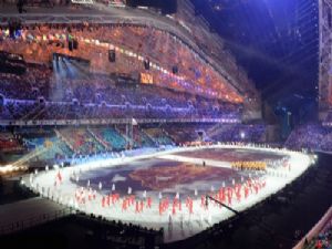 Sochi'de büyük coşku: Kış Olimpiyatları başladı...