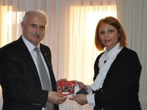 Mobing Erzurum Temsilciliğinden Rektör Prof. Dr. Koçak'a Ziyaret