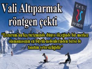 Vali Altıparmak: Kararlıyız Erzurum'u dünyanın tanıyacağı bir merkez yapacağız...