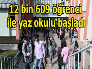 Atatürk Üniversitesi'nde yaz okulu başladı...