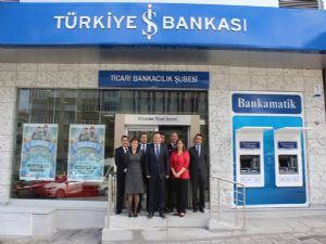 İş Bankası Erzurum'da ilk ticari şubesini açtı...