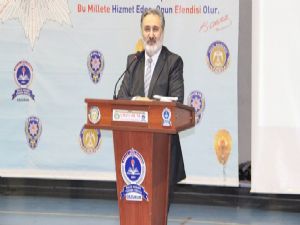 Müftü Çınar'dan polis adaylarına 'Samimiyet' konferansı...