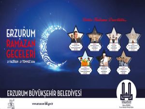 Erzurum'da ramazan coşkusu başlıyor...